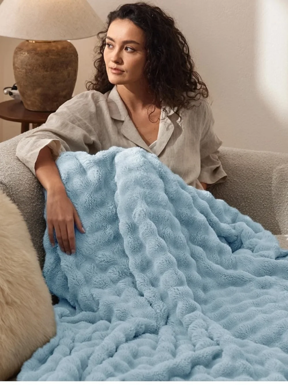 Bedsure light blue